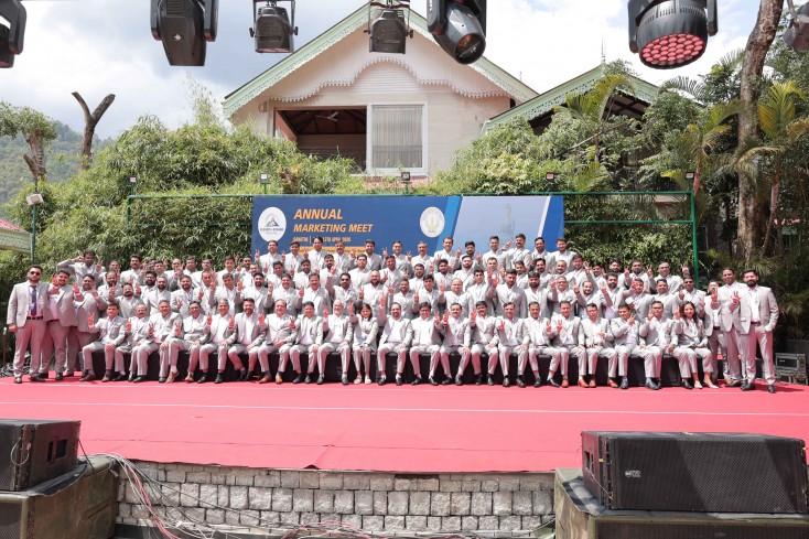 Marketing Team at Annual Marketing Meet 2026 Gangtok