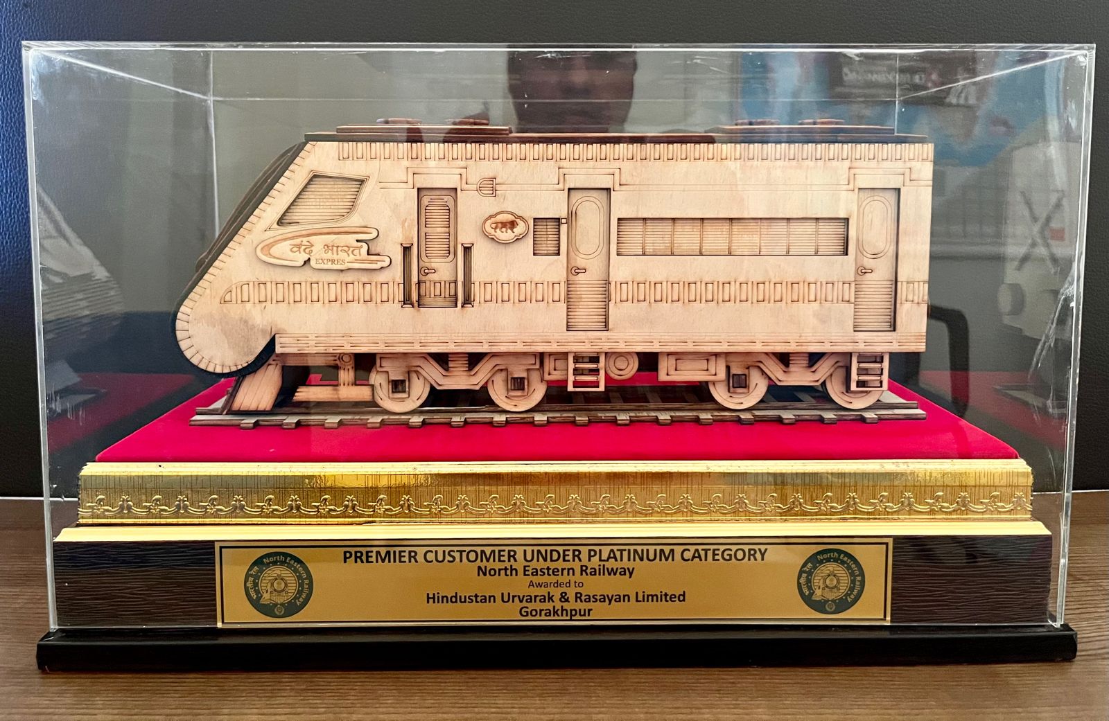 Gorakhpur site has been awarded the title of the "Best Railway Siding" in the entire North Eastern Railway Region