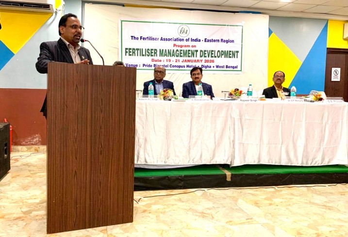 MD HURL Dr SP Mohanty addresses as Chief Guest and Co Chairman FAI Eastern Zone