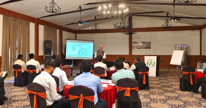 Insightful session by VP Marketing HURL at FAI Orientation Program Jim Corbett