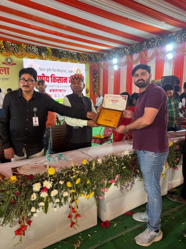 HURL secures 1st Prize in Fertilizers Stall Category at BAU Sabour Kisan Mela